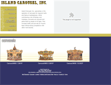 Tablet Screenshot of islandcarousel.com